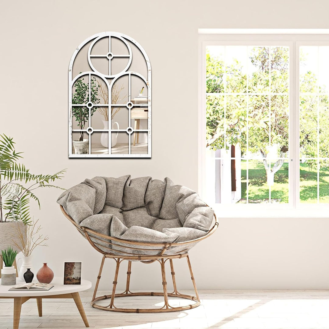 Adlo Farmhouse Arched Bedroom Living Room Wall Mirror | Home Décor | Waseeh Pakistan