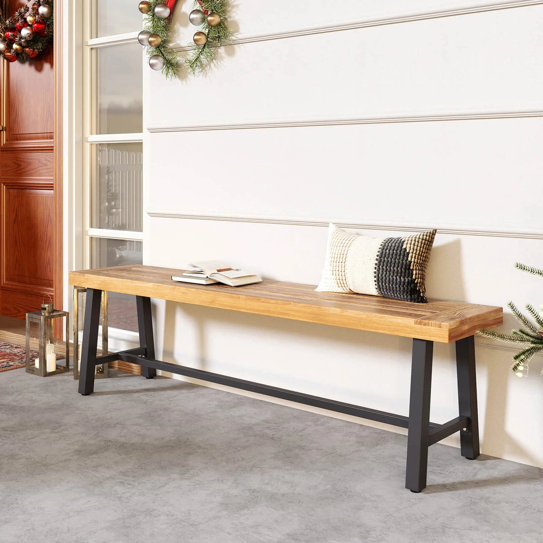 Affiro Long Outdoor Indoor Lawn Park Bench | Furniture | Waseeh Pakistan