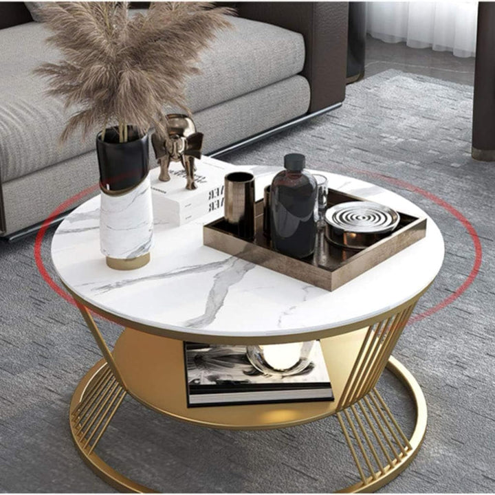 Afiya Round Coffee Table Living Lounge Center Table | Not Sale FB | Waseeh Pakistan