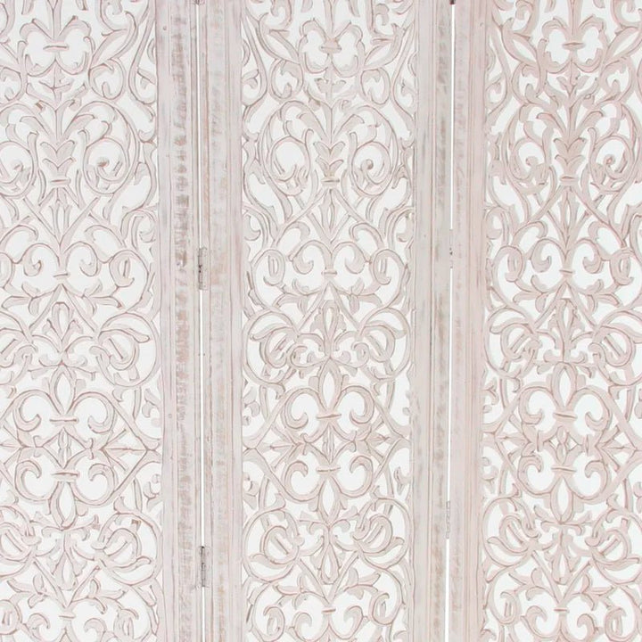 Allium Hinged Foldable Floral Partition Room Divider Screen | Furniture | Waseeh Pakistan