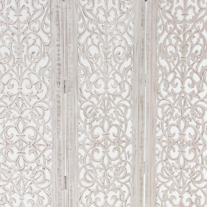 Allium Hinged Foldable Floral Partition Room Divider Screen | Furniture | Waseeh Pakistan