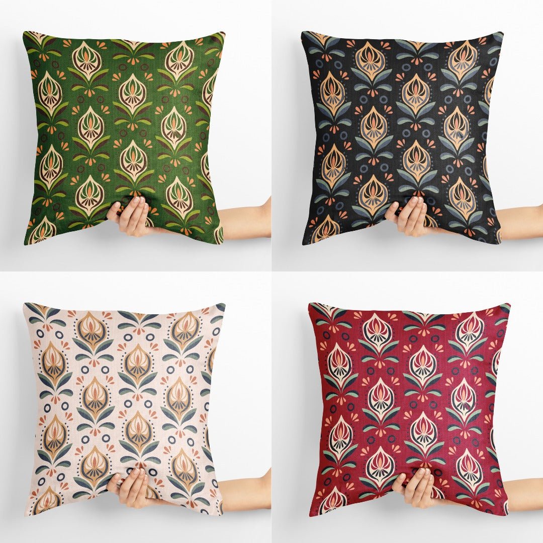 Alora Living Lounge Bedroom Cushion Covers (Set of 4) | Home Décor | Waseeh Pakistan