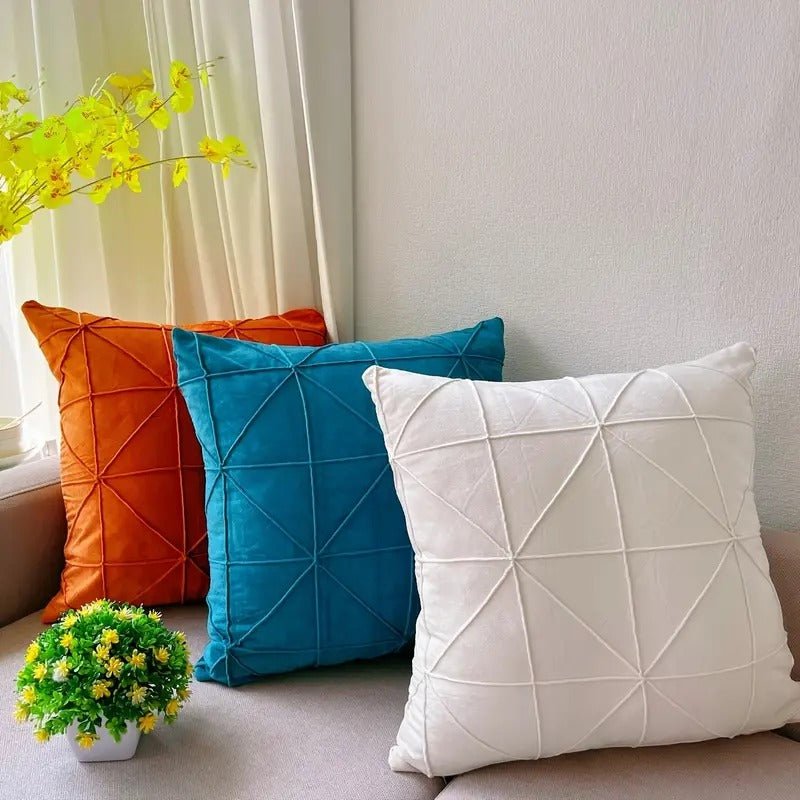 Alorae Velvet Weave Cushion Covers (Pack of 2) | Home Décor | Waseeh Pakistan