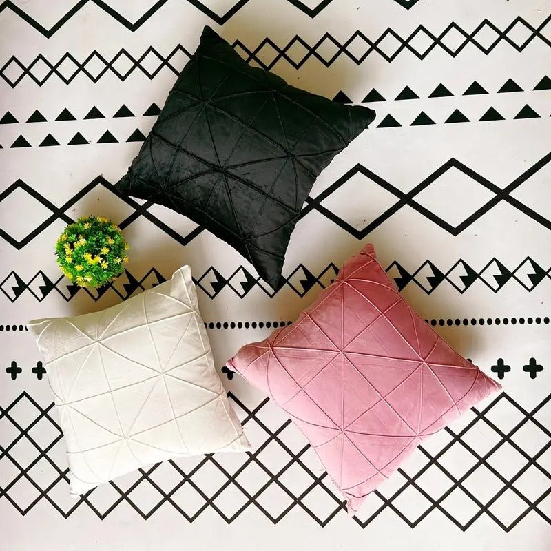 Alorae Velvet Weave Cushion Covers (Pack of 2) | Home Décor | Waseeh Pakistan