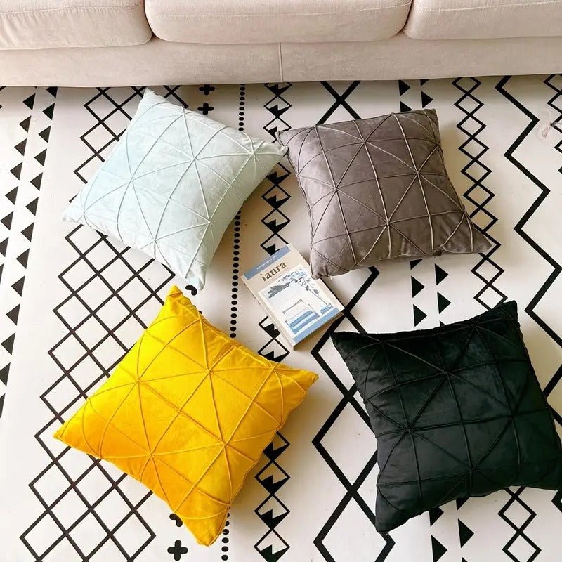Alorae Velvet Weave Cushion Covers (Pack of 2) | Home Décor | Waseeh Pakistan