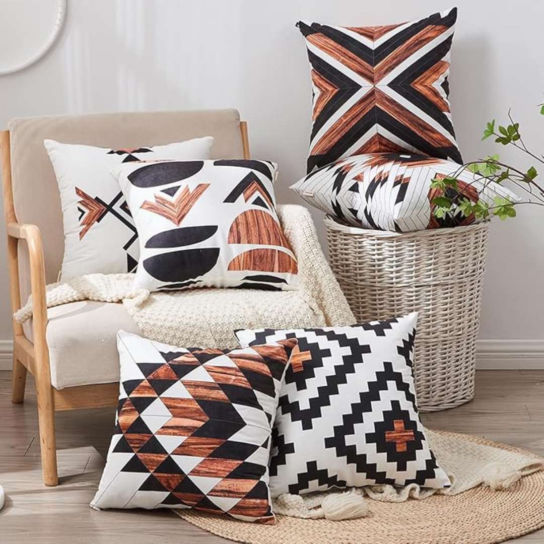 Alurelle Cushion Covers (Set of 6) | Home Décor | Waseeh Pakistan