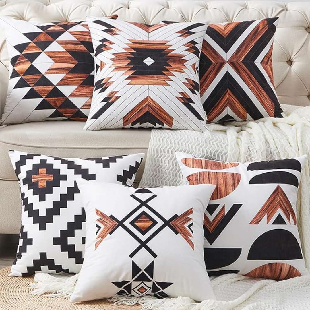 Alurelle Cushion Covers (Set of 6) | Home Décor | Waseeh Pakistan