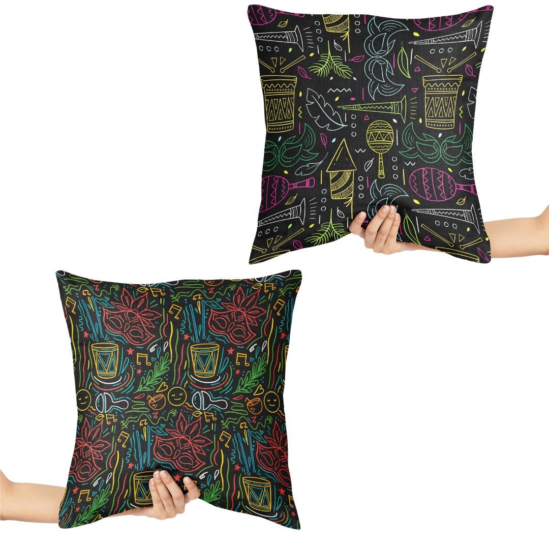 Ambeson Living Lounge Bedroom Cushion Covers (Set of 2) | Home Décor | Waseeh Pakistan