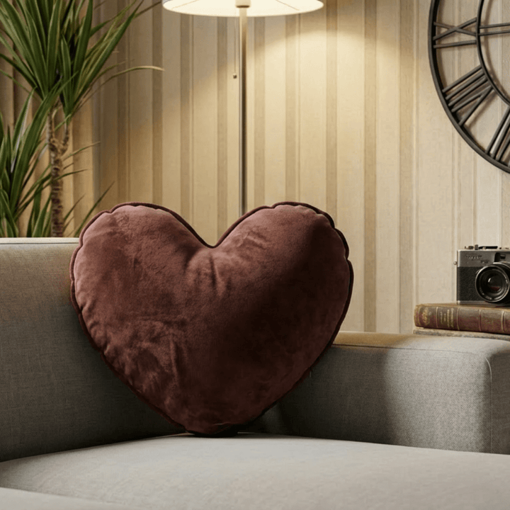 Amora Heart Velvet Filled Cushions | Home Décor | Waseeh Pakistan