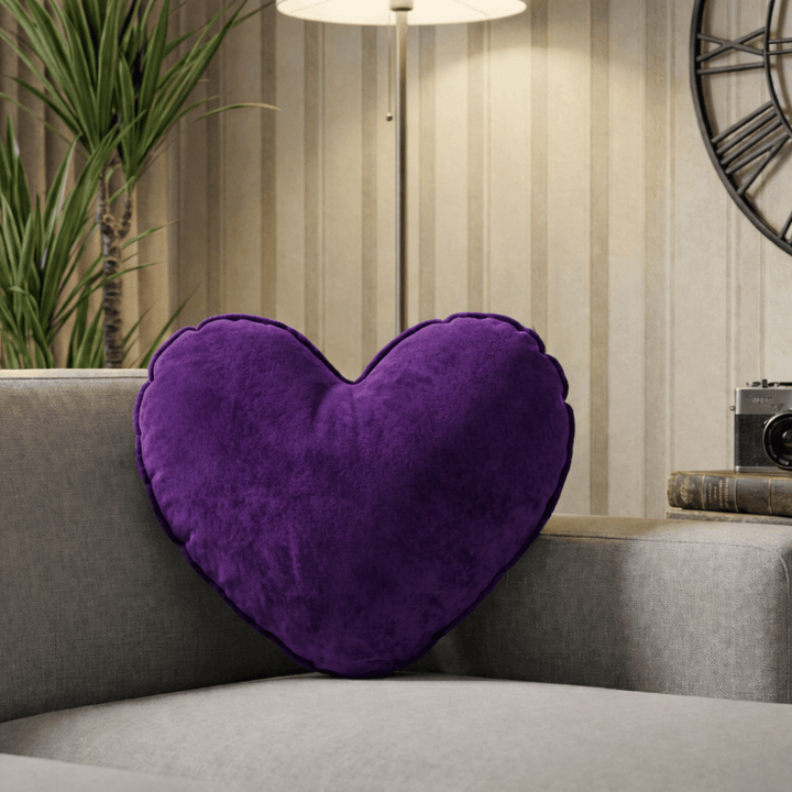 Amora Heart Velvet Filled Cushions | Home Décor | Waseeh Pakistan