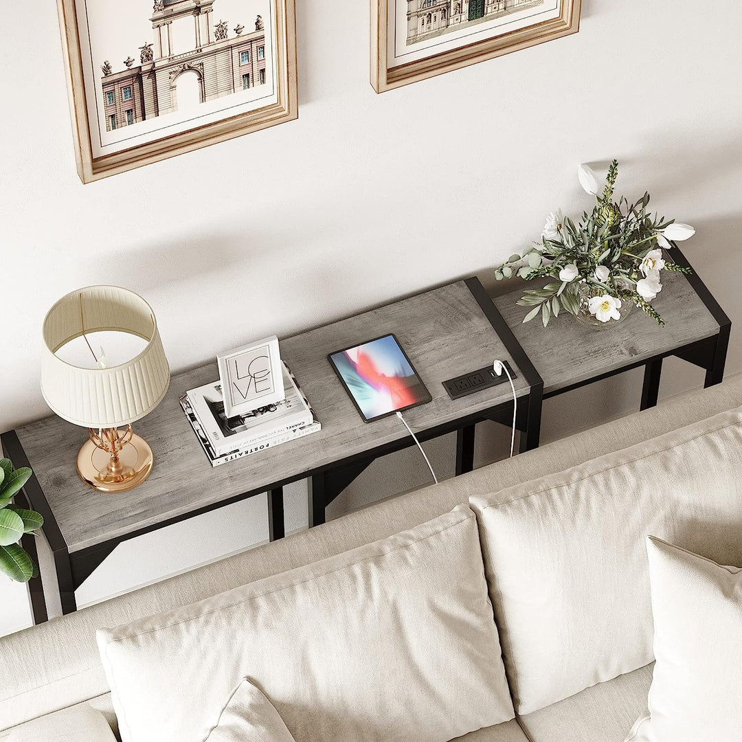 Amyove Nesting Console Narrow Long Entryway Table (Set of 2) | Not Sale FB | Waseeh Pakistan