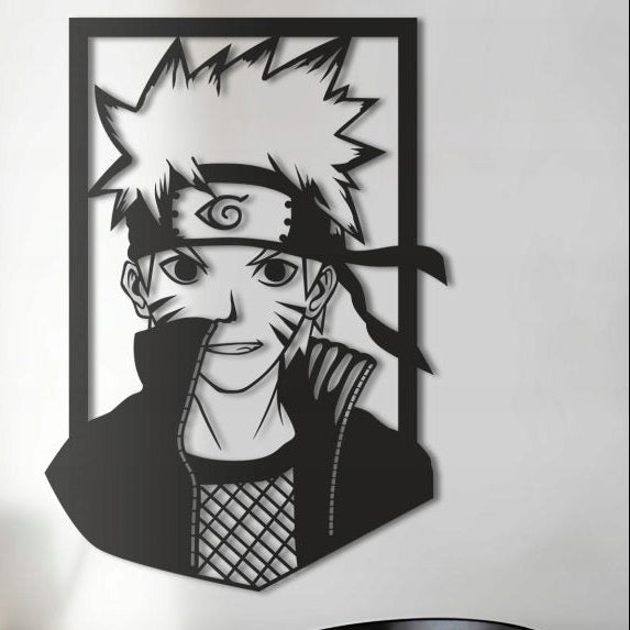 Anime Naruto Uzumaki Wall Decoration Hanging Fame Decor | Furniture | Waseeh Pakistan