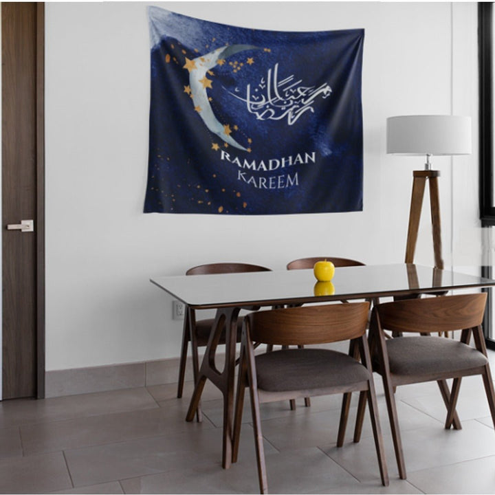 Annouci Wall Hanging Bedroom Living Lounge Special Ramadan Home Decor Tapestry (1 piece) | Home Décor | Waseeh Pakistan
