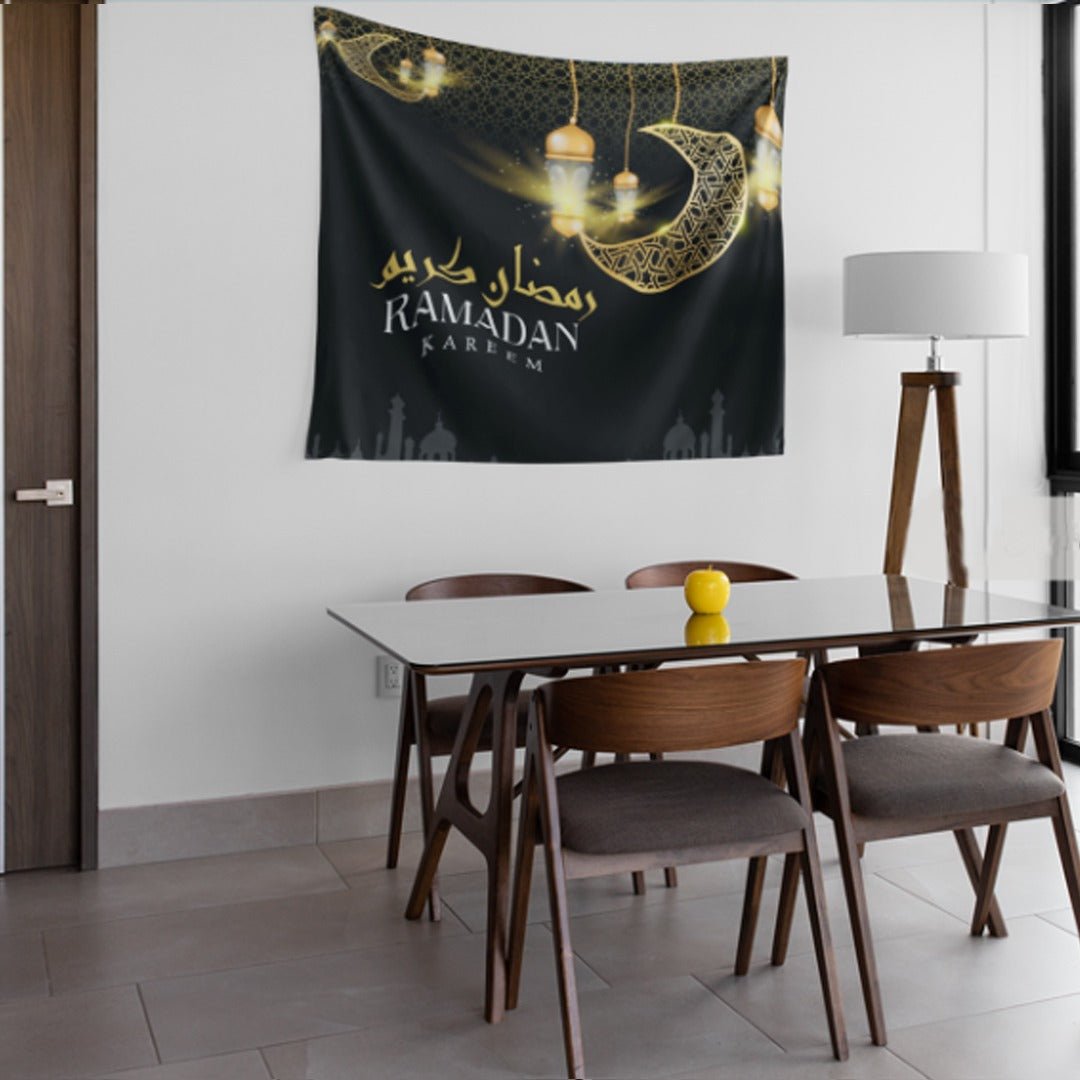 Annouci Wall Hanging Bedroom Living Lounge Special Ramadan Home Decor Tapestry (1 piece) | Home Décor | Waseeh Pakistan