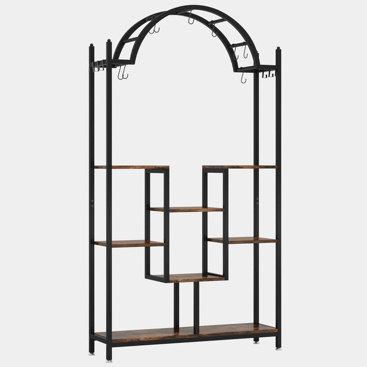 Arcolo Flower Stands with Hanging Hooks Rack | Furniture | Waseeh Pakistan