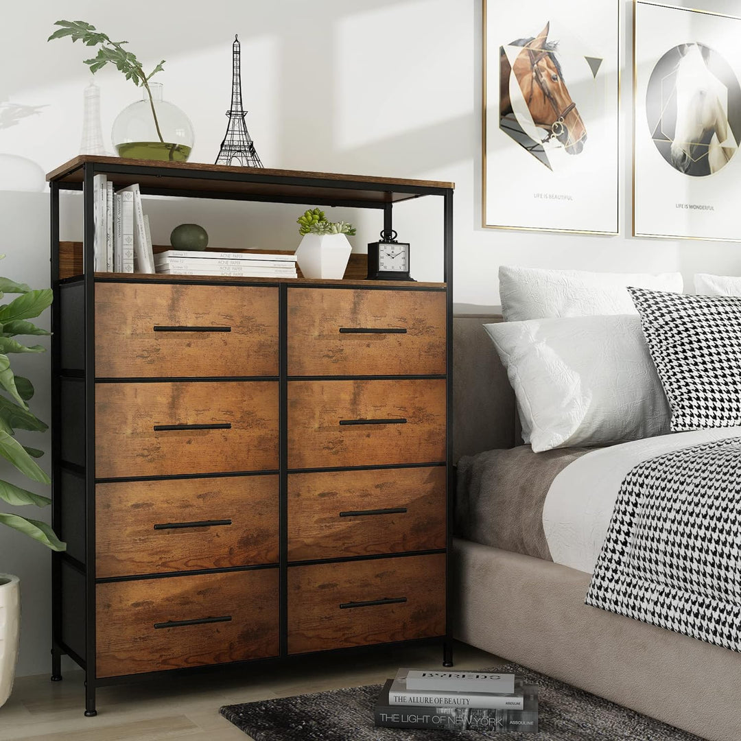 Armove Dresser Bedroom Lounge Living Room Cloth Fabrics Storage Table Rack | Not Sale FB | Waseeh Pakistan