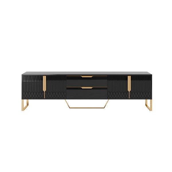 Aro Modern Media LED TV Stand Lounge Console with 2 Drawers | Not Sale FB | Waseeh Pakistan