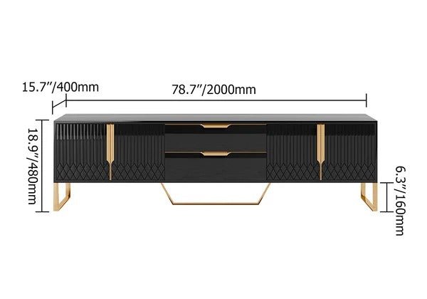 Aro Modern Media LED TV Stand Lounge Console with 2 Drawers | Not Sale FB | Waseeh Pakistan