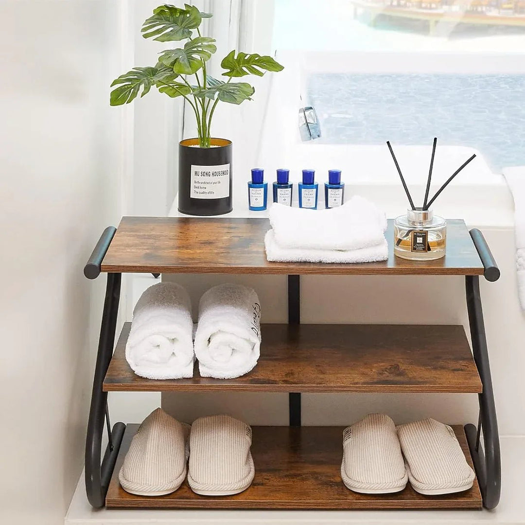 Arok Living Lounge Bathroom Shoe Organizer Rack | Not Sale FB | Waseeh Pakistan