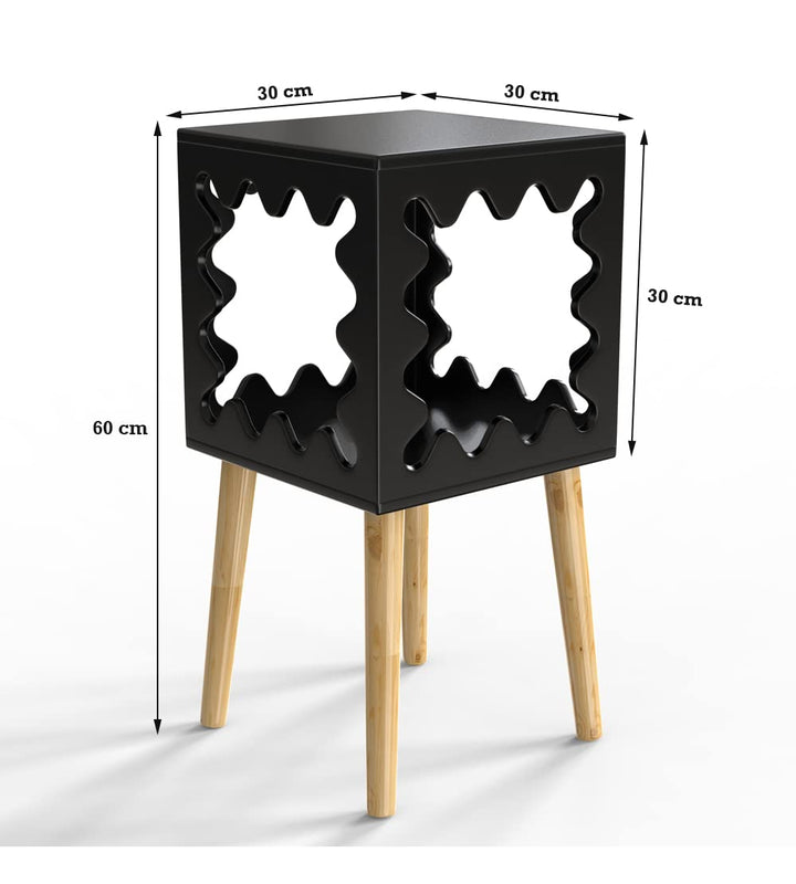 Artistic Square Bookcase Nightstand Side End Table | Furniture | Waseeh Pakistan