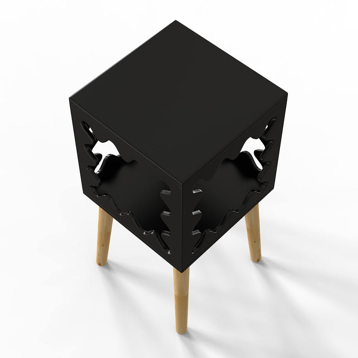 Artistic Square Bookcase Nightstand Side End Table | Furniture | Waseeh Pakistan