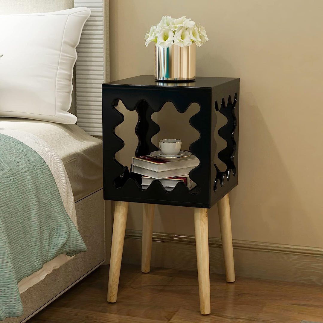 Artistic Square Bookcase Nightstand Side End Table | Furniture | Waseeh Pakistan