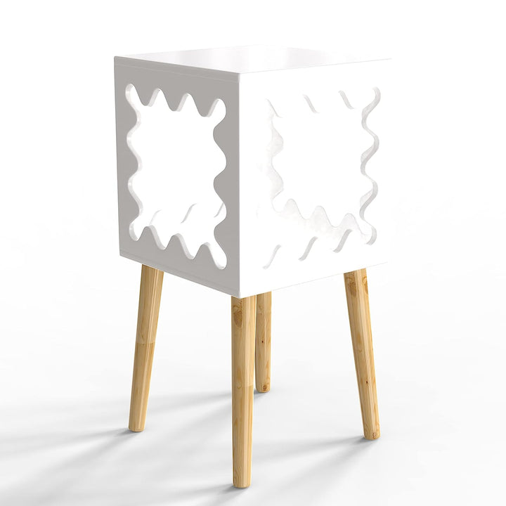 Artistic Square Bookcase Nightstand Side End Table | Furniture | Waseeh Pakistan
