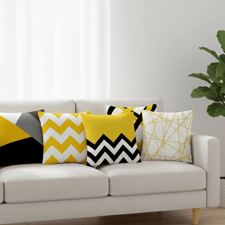 Arvelle Cushion Covers (Set of 5) | Home Décor | Waseeh Pakistan