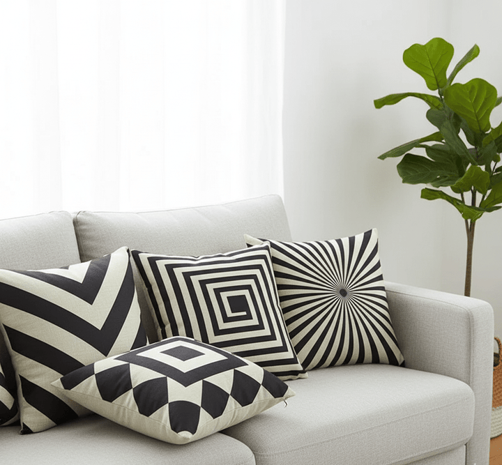Aureliah Cushion Covers (Set of 4) | Home Décor | Waseeh Pakistan