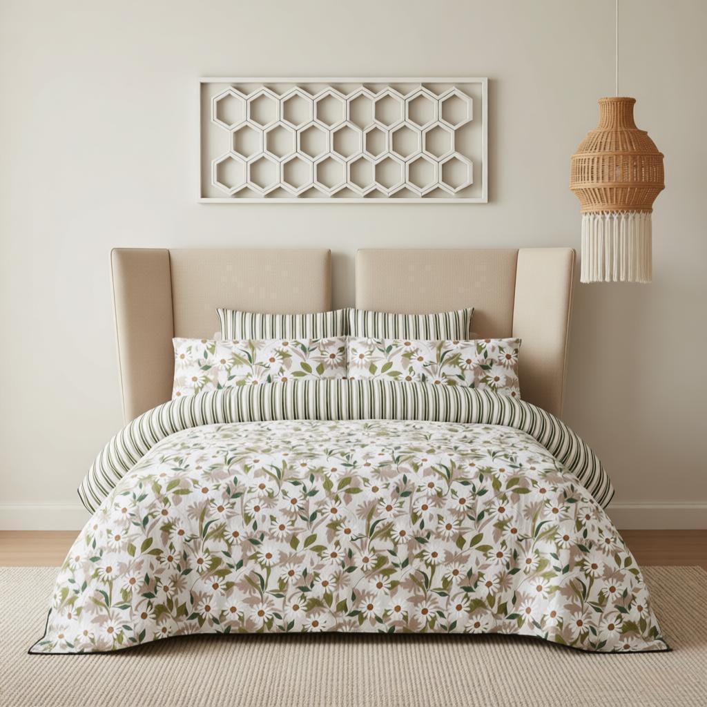 Aurevine Comfort Bed Sheets (Set of 3) | Home Décor | Waseeh Pakistan