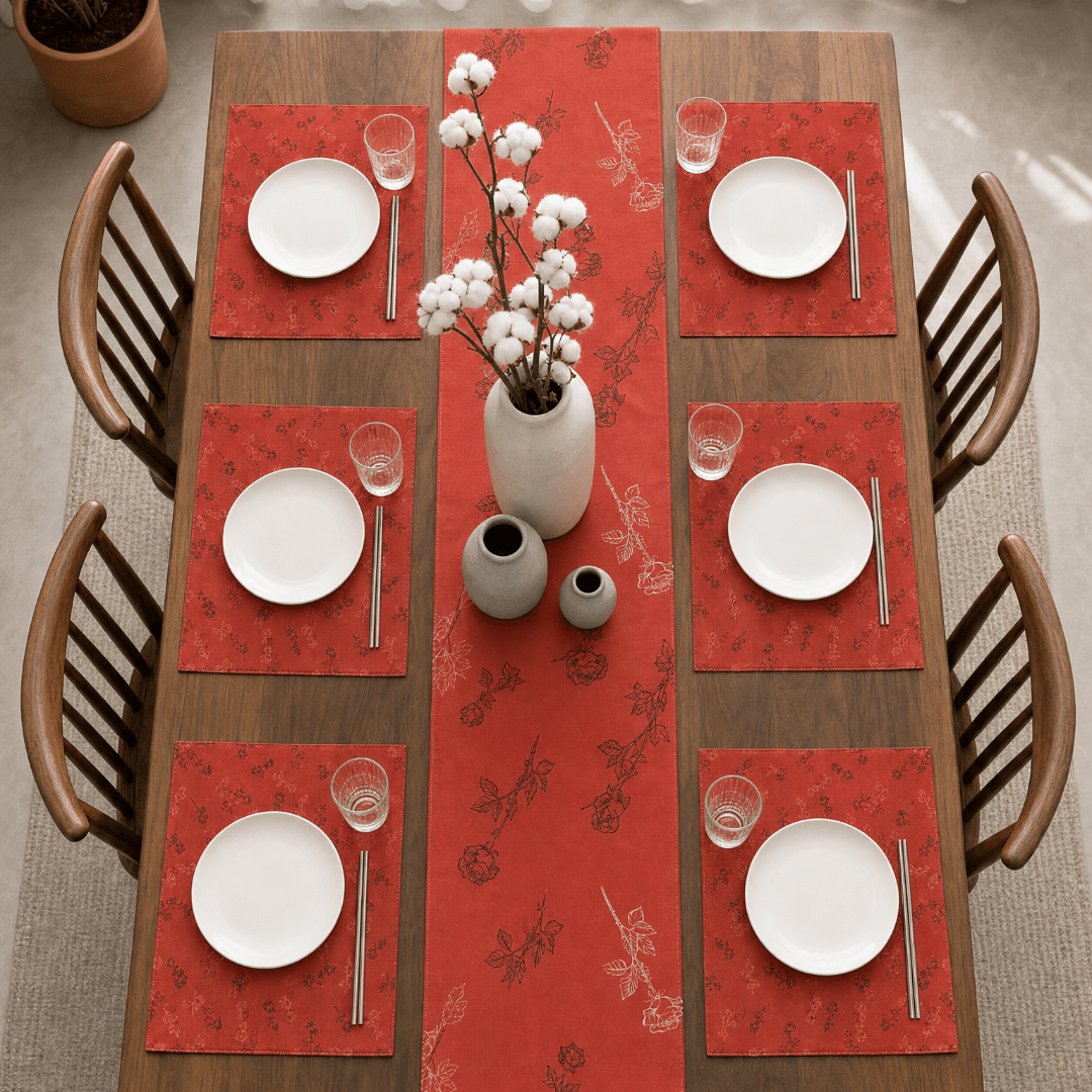 Avenelle Table Runner &amp; Mats Set | Home Décor | Waseeh Pakistan