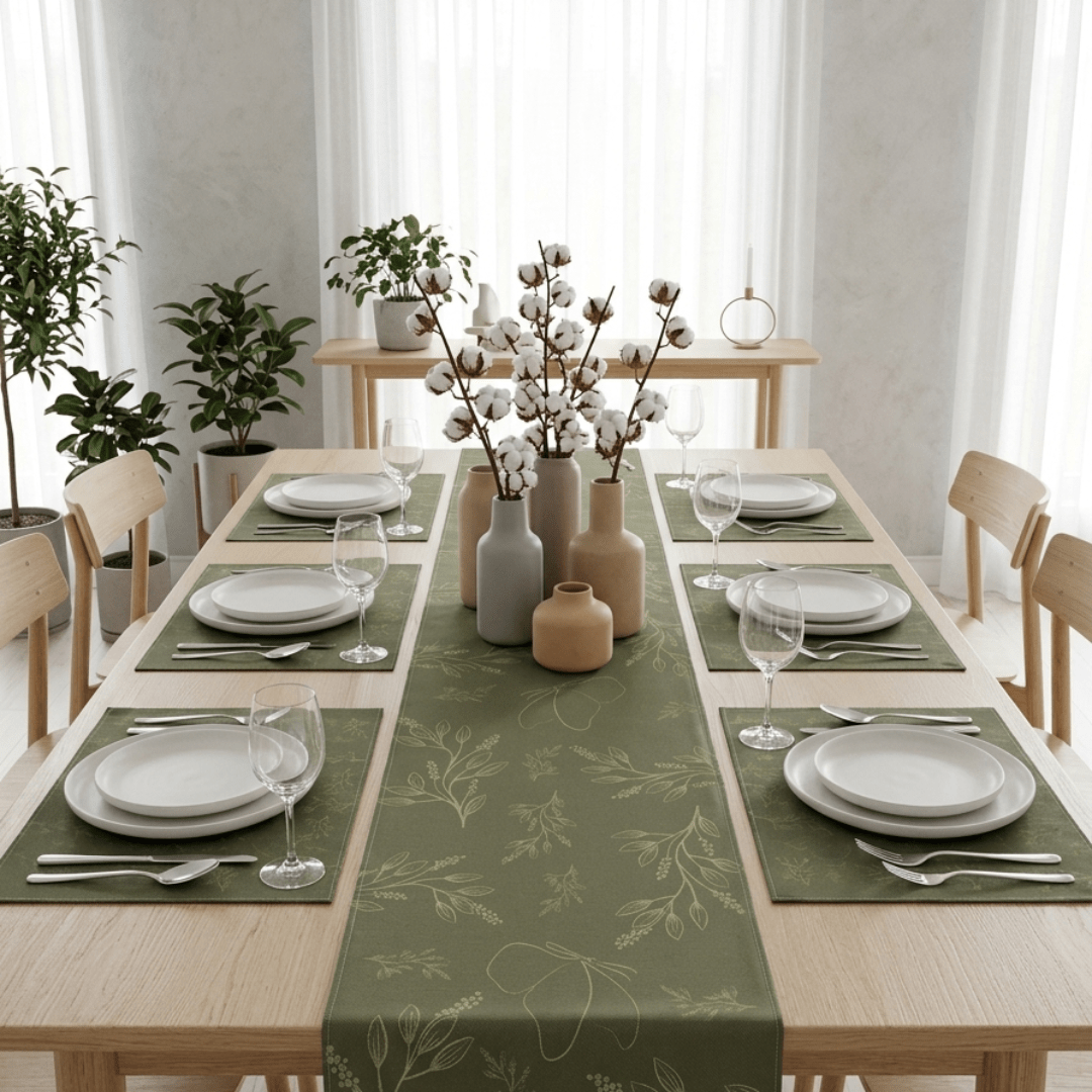 Avenelle Table Runner &amp; Mats Set | Home Décor | Waseeh Pakistan