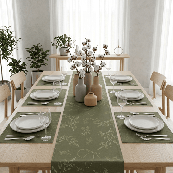 Avenelle Table Runner &amp; Mats Set | Home Décor | Waseeh Pakistan