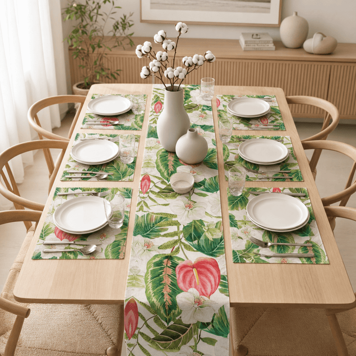 Avenelle Table Runner &amp; Mats Set | Home Décor | Waseeh Pakistan