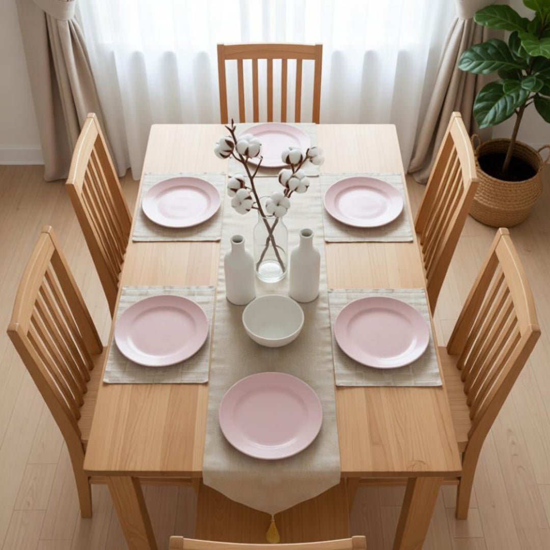 Avenia Table Runner &amp; Mats Set (Shanghai Fabric) | Home Décor | Waseeh Pakistan