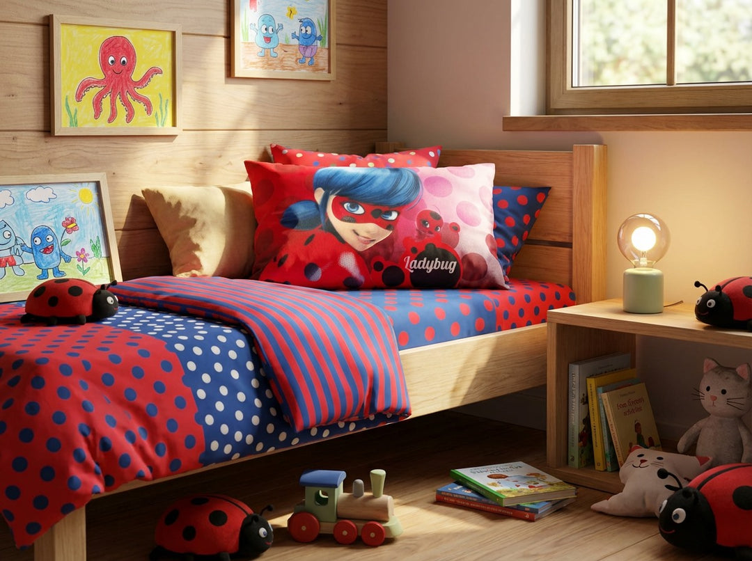 Avenza Lady Bug Cushion Cover | Home Décor | Waseeh Pakistan