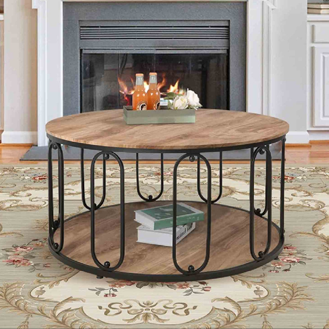 Azona Round Lounge Living Room Center Coffee Table | Furniture | Waseeh Pakistan