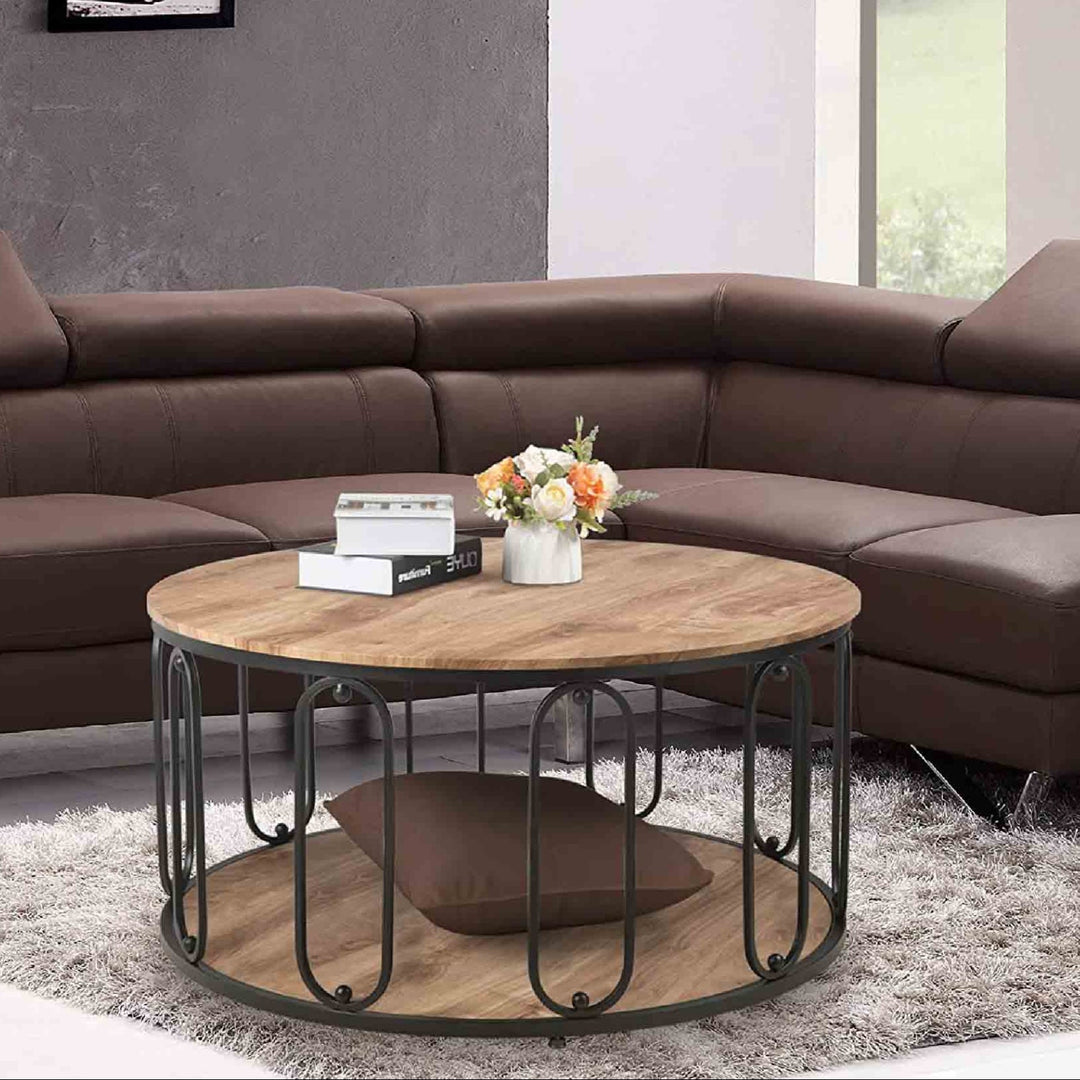 Azona Round Lounge Living Room Center Coffee Table | Furniture | Waseeh Pakistan