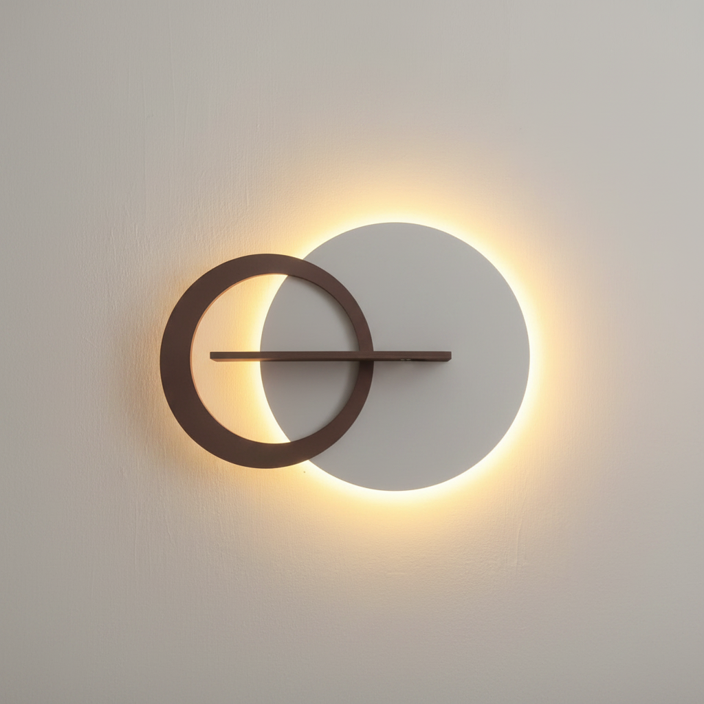 Armontelle Wall Mounted LED Floating Decor Shelve