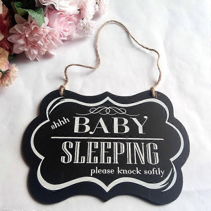 Baby Sleeping Wall Hanging Sign Caption Board Home Decor | Home Décor | Waseeh Pakistan