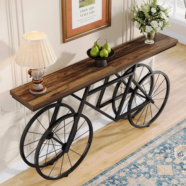 Baisso Cycle Living Lounge Hallway Entryway Console Table | Not Sale FB | Waseeh Pakistan