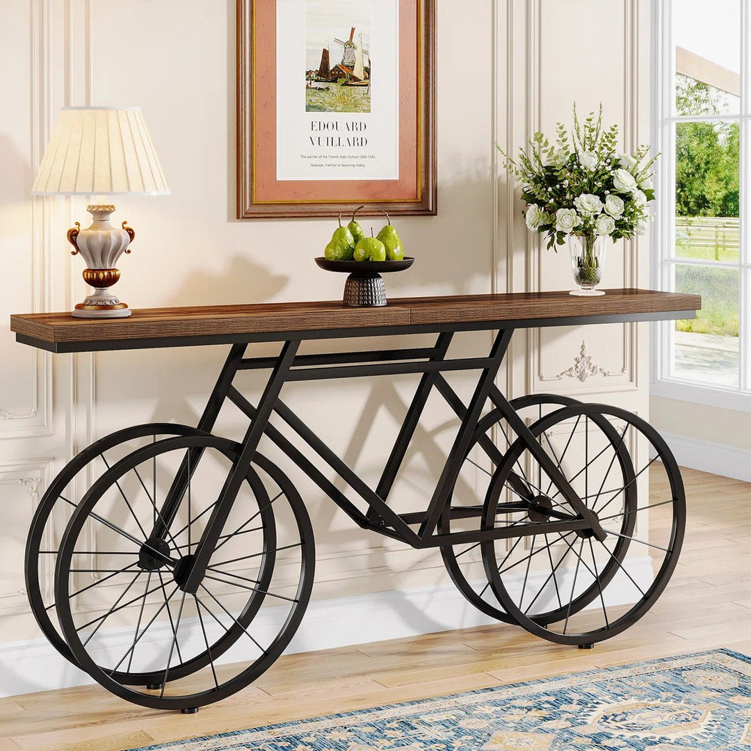 Baisso Cycle Living Lounge Hallway Entryway Console Table | Not Sale FB | Waseeh Pakistan