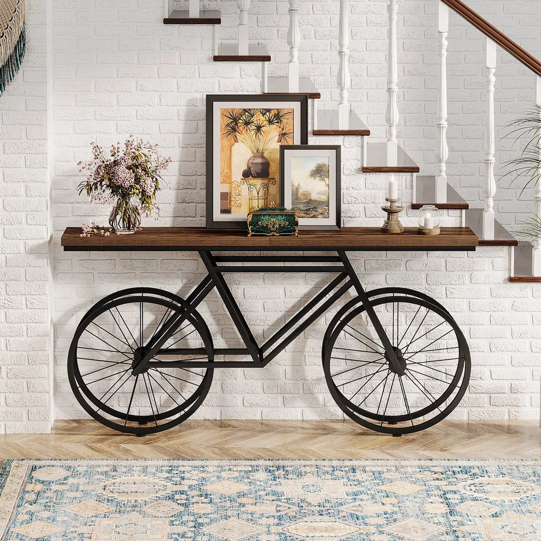 Baisso Cycle Living Lounge Hallway Entryway Console Table | Not Sale FB | Waseeh Pakistan