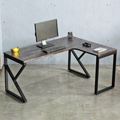 Eucaly L-shaped Corner Home Office Workstation Desk Table