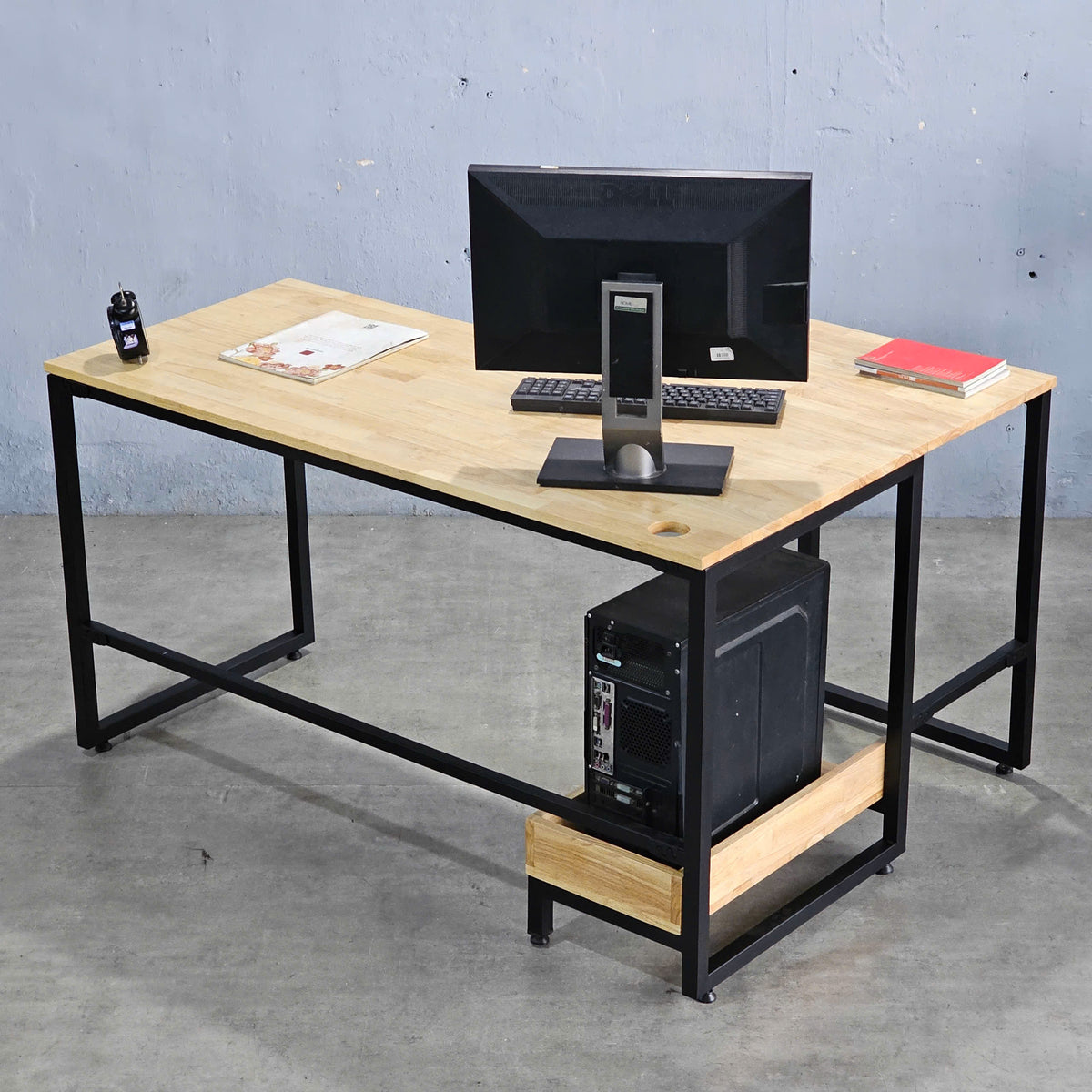 Ducolo L-shaped computer Desk Workstation Table
