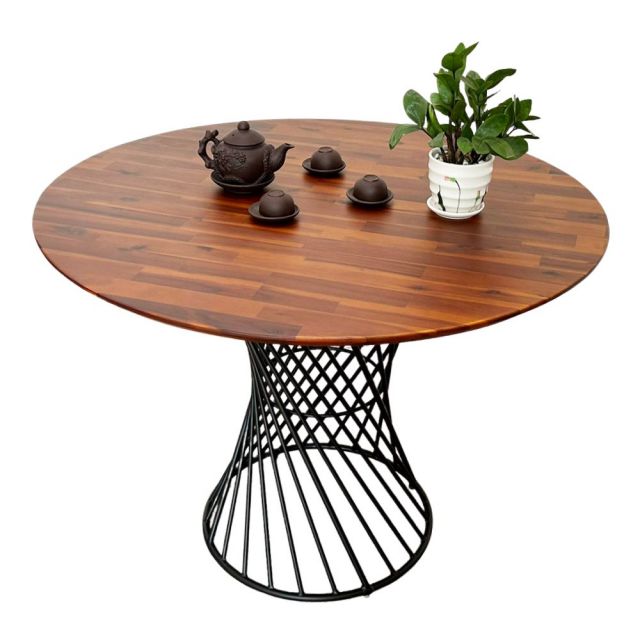 Melale Round Dining Serving Decor Hall Center Table