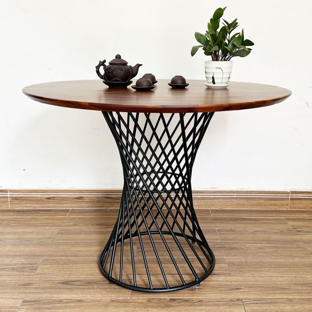 Melale Round Dining Serving Decor Hall Center Table