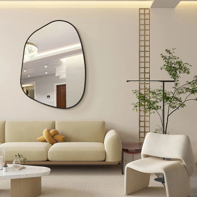 Banheiro Irregular Wall Mounted Hanging Bath Bedroom Hallway Mirror Decor | Home Décor | Waseeh Pakistan