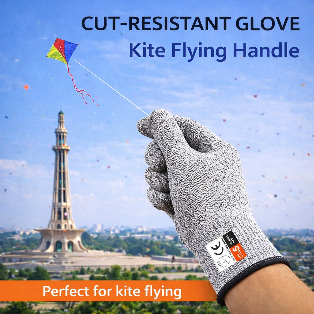 Basant Door Protected Gloves (Set of 2) دستانے ڈور پتنگ | Home Décor | Waseeh Pakistan