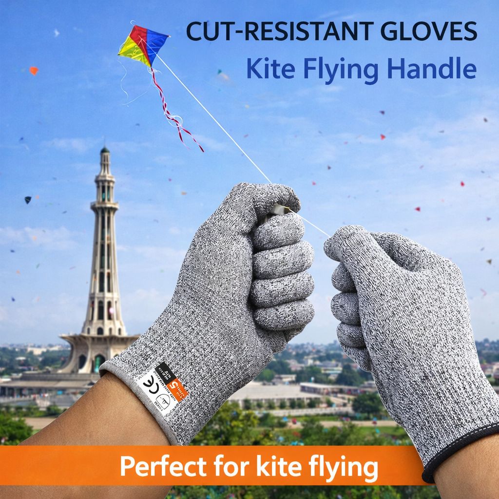 Basant Door Protected Gloves (Set of 2) دستانے ڈور پتنگ | Home Décor | Waseeh Pakistan